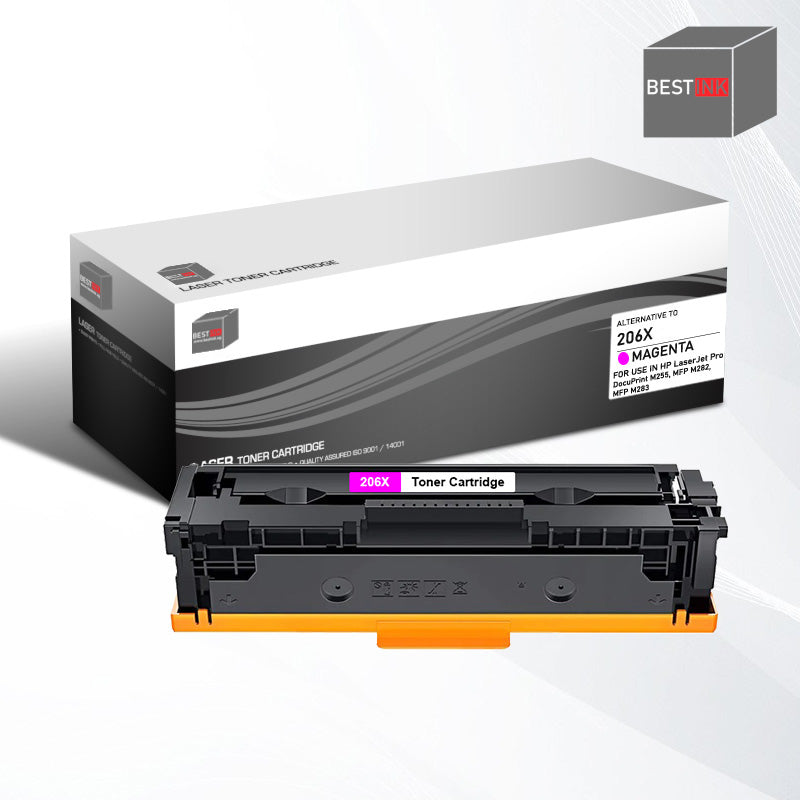 Bestink 206X Black Cyan Magenta Yellow Toner Cartridge