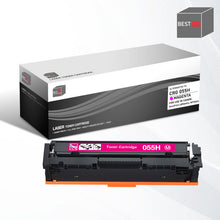 Load image into Gallery viewer, Bestink 055H Black Cyan Magenta Yellow High Yield Toner Cartridge