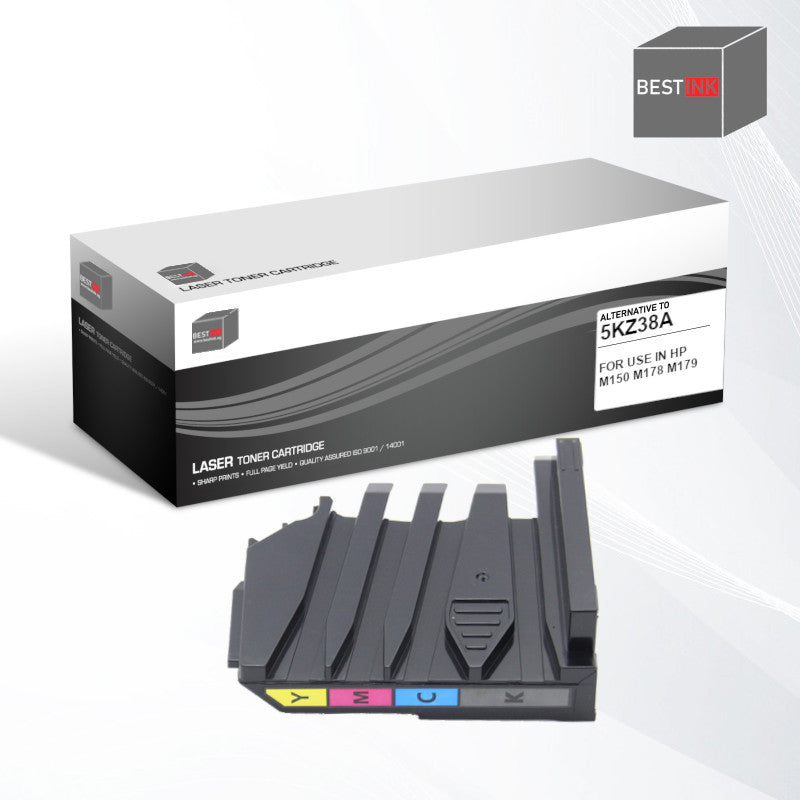 Bestink 120A Black Drum Cartridge 5KZ38A Waste Toner Container Black Cyan Magenta Yellow 120 A 5KZ38a