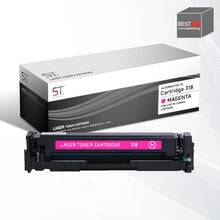 Load image into Gallery viewer, Bestink 318 Black Cyan Magenta Yellow Toner Cartridge