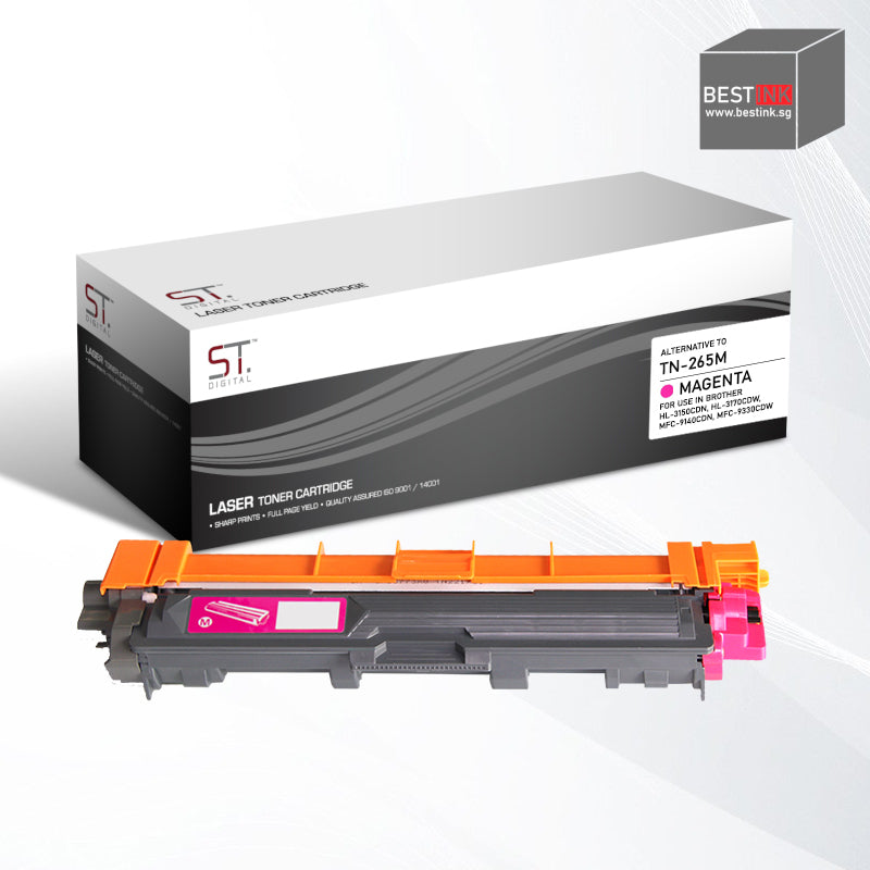 Bestink TN-265 Black Cyan Magenta Yellow Toner Cartridge